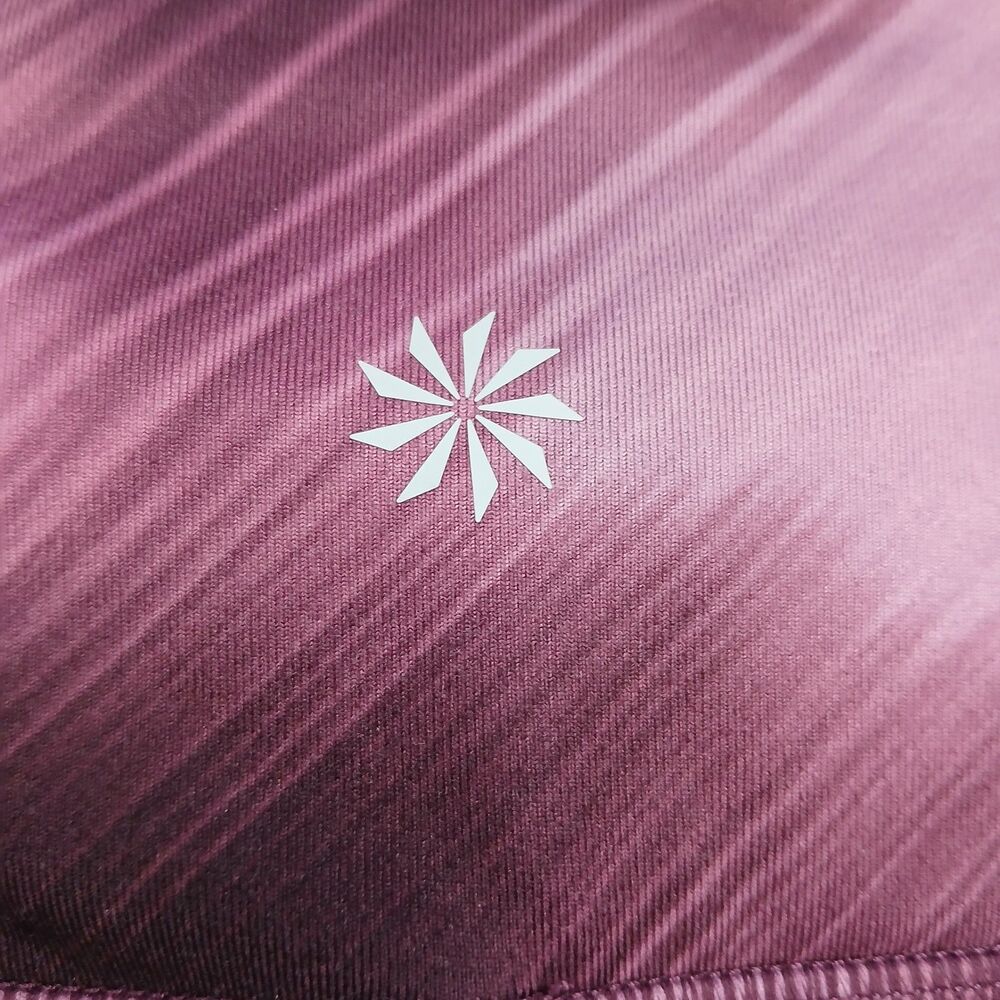 Athleta High Rise Leggings Mauve Dusty Pink Yoga Pants Small - Picture 8 of 10